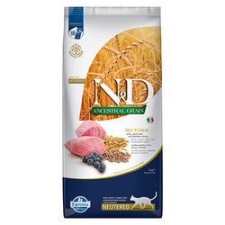 ND - N&D Ancestral Grain Kuzulu Yaban Mersinli Düşük Tahıllı Kısırlaştırılmış Kedi Maması 10 Kg 