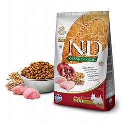 ND - N&D Ancestral Grain Tavuklu Narlı Küçük Irk Düşük Tahıllı Yetişkin Köpek Maması 7 Kg 