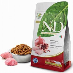 ND - N&D Prime Tavuklu Narlı Tahılsız Kısırlaştırılmış Kedi Maması 10 Kg 