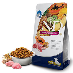 ND - N&D Tropical Selection Kuzu Etli ve Tropikal Meyveli Mini Irk Yavru Köpek Maması 1,5 Kg 