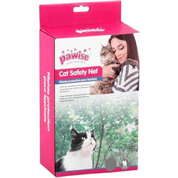 Pawise - Pawise Balkon Şeffaf Kedi Koruma Ağı 3x2 M 