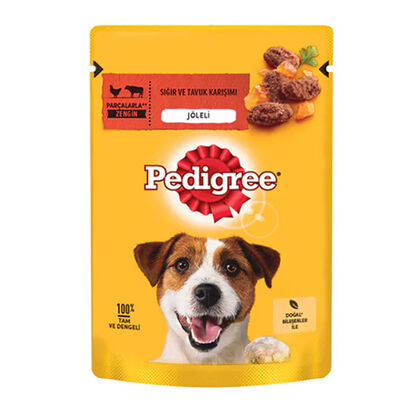 Pedigree Pouch Sığır Etli ve Tavuklu Yetişkin Köpek Konservesi 100 Gr 