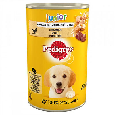 Pedigree Puppy Tavuklu Soslu Yavru Köpek Konservesi 12 Adet 400 Gr 