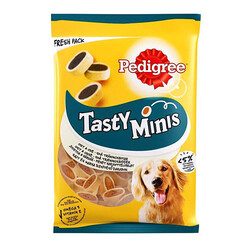 Pedigree - Pedigree Tasty Minis Sığır Etli ve Peynirli Köpek Ödül Maması 140 Gr 