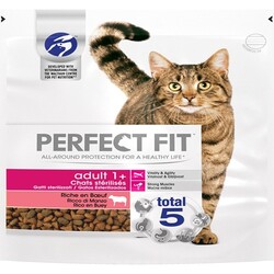 Perfect Fit - Perfect Fit Active +1 Sığır Etli Yetişkin Kedi Maması 1,4 Kg 