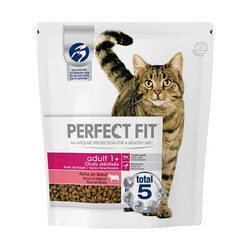 Perfect Fit - Perfect Fit Sterilised Sığır Etli Kısırlaştırılmış Kedi Maması 1,4 Kg 