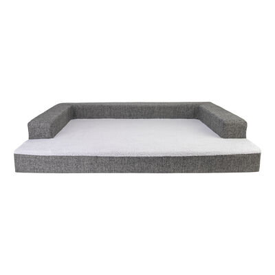 Pet Comfort Gloria Sofa Ortopedik Su Geçirmez Köpek Yatağı Antrasit 120x80x10 Cm