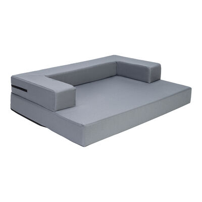 Pet Comfort Gloria Sofa Ortopedik Su Geçirmez Köpek Yatağı Gri 70x53x8 Cm