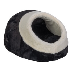 Pet Comfort - Pet Comfort Nest Kedi Yatağı Siyah Beyaz 40x40 Cm