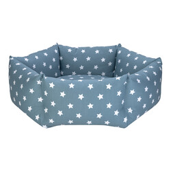 Pet Comfort - Pet Comfort Tokyo Mavi Star Köpek Yatağı Large 100 Cm