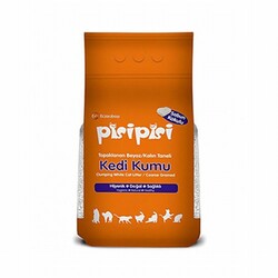 Pisi Pisi - Pisipisi Sabun Kokulu Topaklanan Kalın Taneli Bentonit Kedi Kumu 2x5 Kg 