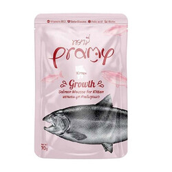 Pramy - Pramy Growth Somonlu Mousse Yavru Kedi Konservesi 70 Gr 