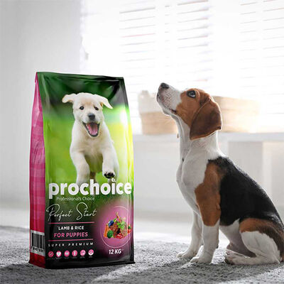 Pro Choice Perfect Start Kuzulu ve Pirinçli Yavru Köpek Maması 12 Kg 