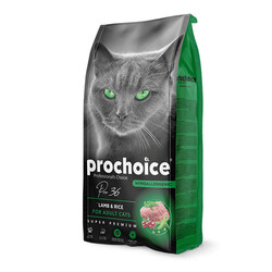 Pro Choice Pro 36 Kuzulu ve Pirinçli Yetişkin Kedi Maması 15 Kg - Thumbnail