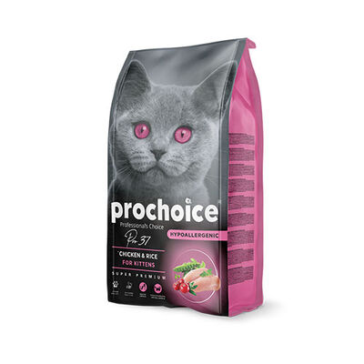 Pro Choice Pro 37 Kitten Tavuklu ve Pirinçli Yavru Kedi Maması 15 Kg 