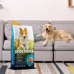 Pro Choice Sensitive Skin Balıklı ve Pirinçli Yetişkin Köpek Maması 12 Kg - Thumbnail