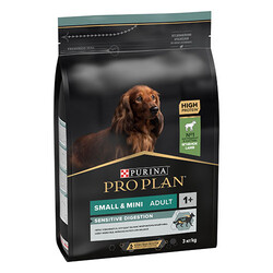 Pro Plan - Pro Plan Small & Mini Adult Sensitive Digestion Kuzulu Küçük Irk Yetişkin Köpek Maması 3 Kg 