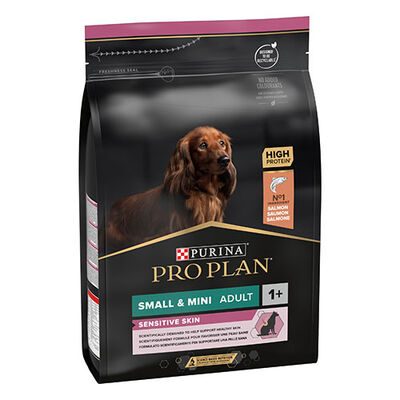 Pro Plan Small & Mini Adult Sensitive Skin Somonlu Küçük Irk Yetişkin Köpek Maması 7 Kg 