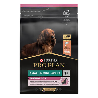 Pro Plan Small & Mini Adult Sensitive Skin Somonlu Küçük Irk Yetişkin Köpek Maması 7 Kg 