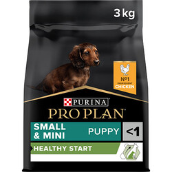 Pro Plan Small & Mini Puppy Küçük Irk Tavuklu Yavru Köpek Maması 3 Kg - Thumbnail