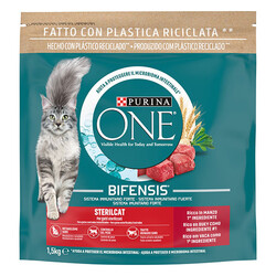 Purina One - Purina One Sterilised Sığır Etli Kısırlaştırılmış Kedi Maması 1,5 Kg 