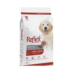 Reflex - Reflex Biftekli ve Pirinçli Yavru Köpek Maması 3 Kg 