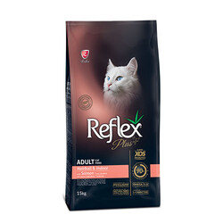 Reflex Plus - Reflex Plus Hairball İndoor Somonlu Yetişkin Kedi Maması 15 Kg 