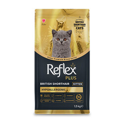 Reflex Plus HypoAllergenic British Shorthair Yavru Kedi Maması 1,5 Kg - Thumbnail