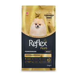 Reflex Plus - Reflex Plus HypoAllergenic Pomerian Yetişkin Köpek Maması 2 Kg 