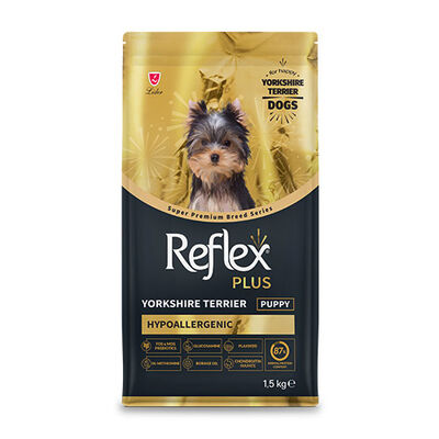 Reflex Plus HypoAllergenic Yorkshire Terrier Yavru Köpek Maması 1,5 Kg 