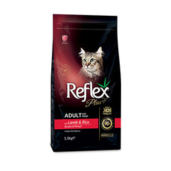 Reflex Plus - Reflex Plus Kuzulu ve Pirinçli Yetişkin Kedi Maması 1,5 Kg 