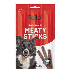 Reflex Plus - Reflex Plus Meaty Sticks Biftekli Tahılsız Köpek Ödül Çubuğu 3x11 Gr 