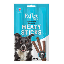 Reflex Plus - Reflex Plus Meaty Sticks Somonlu Tahılsız Köpek Ödül Çubuğu 3x11 Gr 