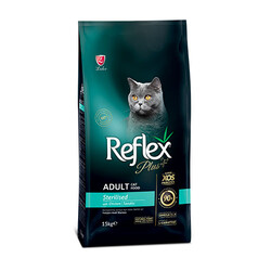 Reflex Plus - Reflex Plus Tavuklu Kısırlaştırılmış Kedi Maması 15 Kg 