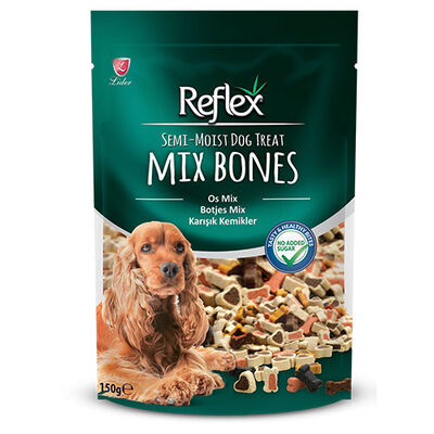 Reflex Semi Moist Karışık Kemik Yarı Yumuşak Köpek Ödülü 150 Gr 