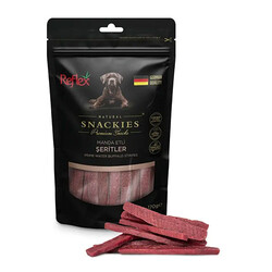 Reflex - Reflex Snackies Natural Manda Etli Şerit Tahılsız Köpek Ödül Maması 170 Gr 
