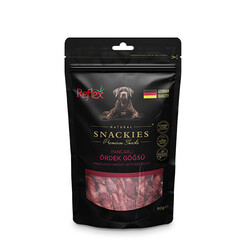 Reflex - Reflex Snackies Natural Pancarlı Ördek Göğsü Tahılsız Köpek Ödül Maması 80 Gr 