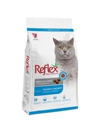 Reflex - Reflex Somonlu ve Hamsili Yetişkin Kedi Maması 15 Kg 