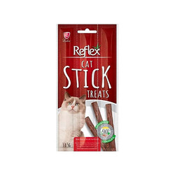 Reflex - Reflex Stick Biftekli ve Kuzulu Tahılısız Kedi Ödül Çubuğu 3x5 Gr 