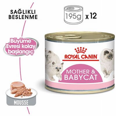 Royal Canin Mother Babycat Pate Yavru Kedi Konservesi 195 Gr 