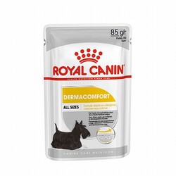 Royal Canin - Royal Canin Ccn Dermacomfort Loaf Pate Pouch Küçük Irk Yetişkin Köpek Konservesi 85 Gr 