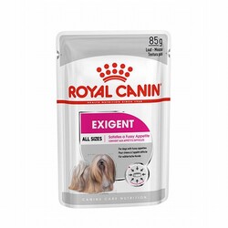 Royal Canin - Royal Canin Ccn Exigent Loaf Pate Pouch Küçük Irk Yetişkin Köpek Konservesi 85 Gr 