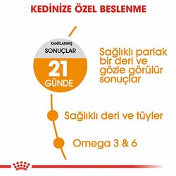 Royal Canin Hair Skin Adult Hassas Tüy Sağlığı Yetişkin Kedi Maması 4 Kg - Thumbnail