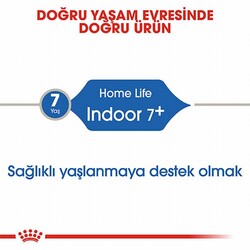 Royal Canin İndoor 7+ Evde Yaşayan Yaşlı Kedi Maması 1,5 Kg - Thumbnail