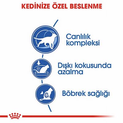 Royal Canin İndoor 7+ Evde Yaşayan Yaşlı Kedi Maması 1,5 Kg 