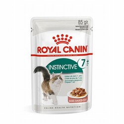 Royal Canin - Royal Canin İnstinctive 7+ Gravy Pouch Yaşlı Kedi Konservesi 12 Adet 85 Gr 