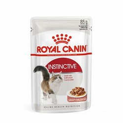 Royal Canin - Royal Canin İnstinctive Gravy Pouch Yetişkin Kedi Konservesi 12 Adet 85 Gr 