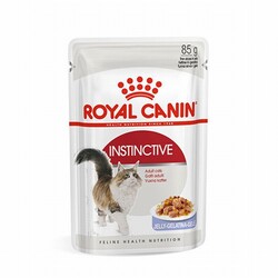 Royal Canin - Royal Canin İnstinctive Jelly Pouch Yetişkin Kedi Konservesi 12 Adet 85 Gr 