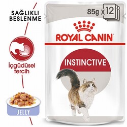 Royal Canin İnstinctive Jelly Pouch Yetişkin Kedi Konservesi 85 Gr - Thumbnail