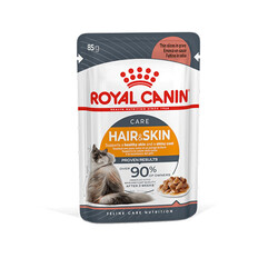 Royal Canin - Royal Canin Intense Beauty Gravy Pouch Yetişkin Kedi Konservesi 12 Adet 85 Gr 